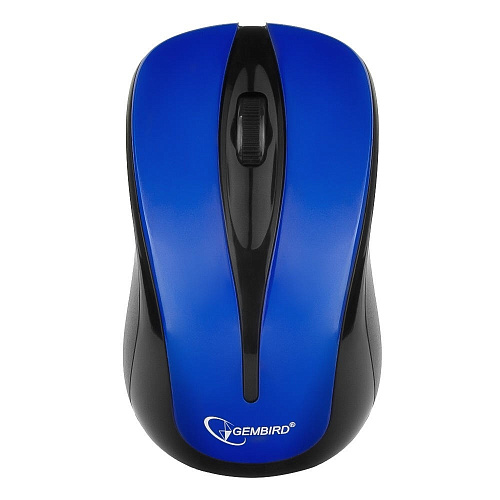 Gembird MUSW-325-B Blue USB {Мышь беспров., 2кн.+колесо-кнопка, 2.4ГГц, 1000 dpi}