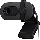 Камера Web Logitech HD Webcam Brio 90 графитовый 2Mpix (1920x1080) USB Type-C с микрофоном (960-001581)