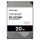 Жесткий диск WESTERN DIGITAL ULTRASTAR SATA 20TB 7200RPM 6GB/S 512MB DC HC560 0F38755 WD
