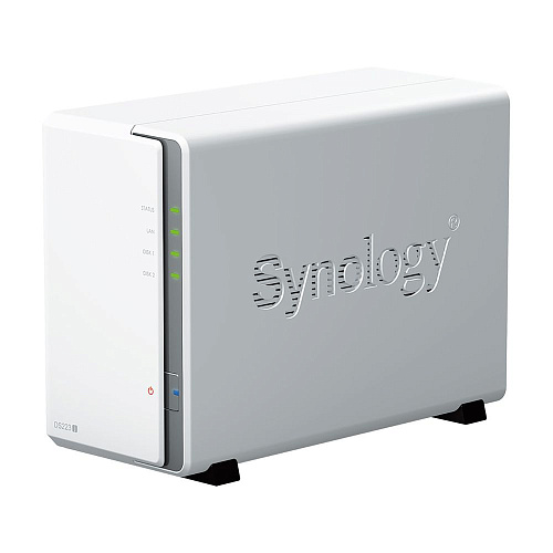 Платформа СХД Synology DS223J 2 Bay GLAN 1GB DDR4 2xUSB