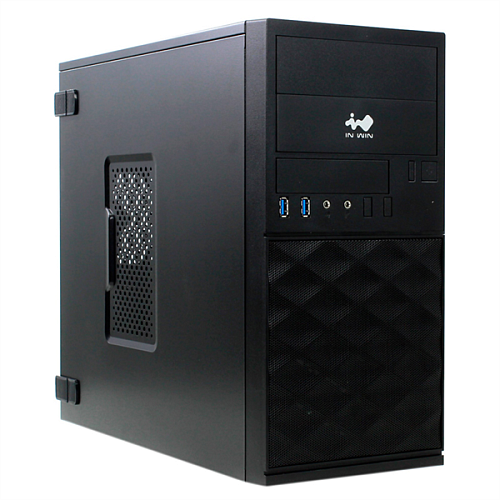 Корпус Mini Tower InWin EFS052 Black ______ U3*2+A(HD) + front fan holder + Screwless mATX (без блока питания)