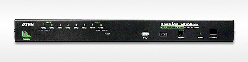ATEN 8-Port PS/2-USB VGA KVM Switch with Daisy-Chain Port and USB Peripheral Support