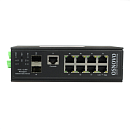 Промышленный коммутатор Gigabit Ethernet OSNOVO SW-70802/ILS Промышленный управляемый (L2+) коммутатор Gigabit Ethernet на 8GE RJ45 + 2 GE SFP порта с