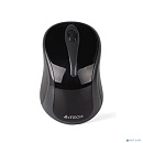 A-4Tech Мышь G3-280A (GlossyGrey) 800-2000 dpi (soft), 3 кн, 2.4Ghz 125-500Hz [741982]