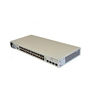 Коммутатор Eltex MES2124MB уровня L2, 24 порта 10/100/1000 Base-T ((RJ-45), 4 комбо-порта 10/100/1000 Base-T/1000Base-X, консольный порт RS-232/RJ-45