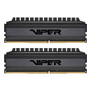 Модуль памяти VIPER 4 BLACKOUT 16GB DDR4-4000 PVB416G400C9K,CL19, 1.35V K2*8GB XMP BLACK PATRIOT