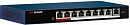 Коммутатор HIKVISION DS-3E0109P-E/M(B) 9x100Мбит/с 8PoE+ 58W неуправляемый