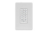 13-кнопочная клавиатура Metreau [FG5793-02-WH] AMX [MET-13E-WH], в стиле декора, белый