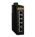 Неуправляемый коммутатор c 5 портами 10/100/1000Base-T(X) (разъем RJ45), два входа питания 18-30 В перем. или 12-48 В пост., рабочая температура от