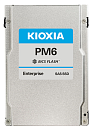 KIOXIA Enterprise SSD 2,5"(SFF), PM6-V, 1600GB, SAS 24G (SAS-4, 22,5Gbit/s), R4150/W2700MB/s, IOPS(R4K) 595K/265K, MTTF 2,5M, 3DWPD/5Y (Mixed Use), TL