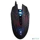 Мышь A4Tech X77 черный оптическая (2400dpi) USB (8but)