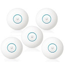 UBIQUITI UAP-AC-HD-5 5 точек доступа 2.4+5 ГГц, ac Wave2, 4х4 MU-MIMO, 802.3at, 2х 1G Ethernet