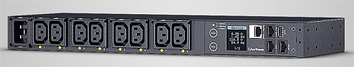 CyberPower PDU PDU81005 Switched Metered-by-Outlet, 1U type, 16Amp, plug IEC 320 C20, (8) IEC 320 C13 -EOL