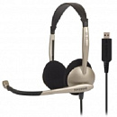 KOSS CS-100 USB {гарнитура,дуговые,част,д30\16Гц,импеданс 32 Ом,чувствительность 91 дБ миниразъем, шнур 2,4м}