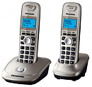 Р/Телефон Dect Panasonic KX-TG2512RUN платиновый (труб. в компл.:2шт) АОН