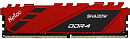 Netac Shadow 8GB DDR4-3600 (PC4-28800) C18 18-22-22-42 1.35V XMP Memory module (DIMM) Red