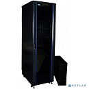 Шкаф серверный Lanmaster (TWT-CBB-42U-8X10-G1) напольный 42U 800x1000мм пер.дв.стекл задн.дв.двуст. 2 бок.пан. 800кг черный IP20