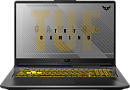 Ноутбук ASUS TUF FX706IH-HX170T Q1 17.3"(1920x1080 (матовый, 144Hz) IPS)/AMD Ryzen 5 4600H(2.9Ghz)/8192Mb/512SSDGb/noDVD/Ext:nVidia GeForce