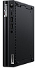 ПК Lenovo ThinkCentre Tiny M70q-3 slim PG G7400T (3.1) 8Gb SSD256Gb UHDG 710 Windows 11 Professional GbitEth WiFi BT 65W kb мышь клавиатура черный (11