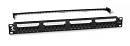 Cabeus PL2-24-Cat.6-Dual IDC Патч-панель 19" (1U), 24 порта RJ-45, категория 6, Dual IDC, с задним кабельным организатором, new