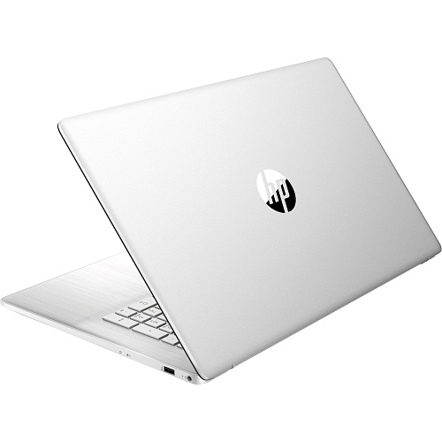 Ноутбук/ HP17-cn0101ur 17.3"(1920x1080 IPS)/Intel Core i5 1135G7(2.4Ghz)/8192Mb/512PCISSDGb/noDVD/Int:Intel Iris Xe /Cam/WiFi/war 1y/Natural silver