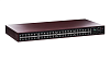 Коммутатор QTECH Управляемый уровня L2+, 48 портов 10/100/1000BASE-T, 4 порта 100/1000BASE-X SFP, встроенный БП разъем питания на задней панели, 100-2