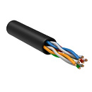 ITK Витая пара U/UTP кат. 5E 4х2х24AWG solid LDPE черный (305м) РФ