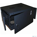 Шкаф коммутационный Lanmaster Next (TWT-CBWNM-6U-6X6-BK) настенный 6U 550x600мм пер.дв.металл задн.дв.спл.стал.лист 60кг черный IP20
