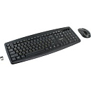 Клавиатура + мышь Gembird KBS-8000 черный USB {Клавиатура+мышь беспроводная 2.4ГГц/10м, 1600DPI, мини-приемник}