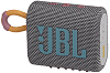 JBL GO 3 портативная А/С: 4,2W RMS, BT 5.1, до 5 часов, 0,21 кг, цвет Серый