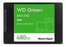 Твердотельный накопитель Western Digital Green SSD 2,5” SATA 480Gb, WDS480G3G0A, 1 year