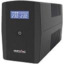 Импульс ИБП Юниор Смарт 1200 LCD,черный {1200/720 ВА/Вт, LCD, USB, RJ11/RJ45, SCHUKOx4} {JS12223}