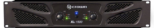 Усилитель [NXLI800-34-EU] CROWN [XLi800] 2-канальный: 2х300Вт/ 4Ом. 2х200Вт/ 8Ом. Bridge:600Вт/ 8Ом. Вх.:2хXLR; RCA. Вых.:винтовые клеммы/ 2хSpeakON.