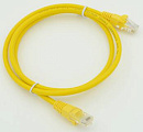 Патч-корд cat.5E molded 1м желтый RJ-45 (m)-RJ-45 (m) (упак.:1шт)