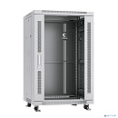 Cabeus SH-05C-18U60/60 Шкаф монтажный телекоммуникационный 19" напольный для распределительного и серверного оборудования 18U 600x600x988mm (ШхГхВ) пе