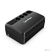 CyberPower BU1000E ИБП {Line-Interactive, 1000VA/600W (4 EURO), 12В/5 Ач х 2}