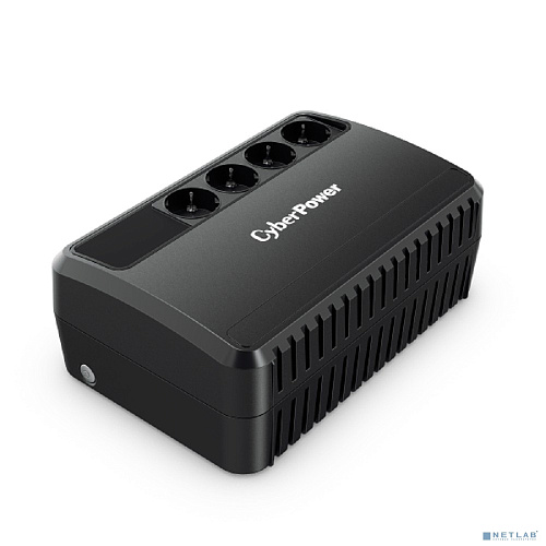 CyberPower BU1000E ИБП {Line-Interactive, 1000VA/600W (4 EURO), 12В/5 Ач х 2}
