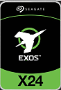 Жесткий диск Seagate Exos X24 HDD 3.5" SATA 16Tb, 7200 rpm, 512Mb buffer, 512e/4kn, CMR, ST16000NM002H, 1 year (вмятина на корпусе, следы установки)