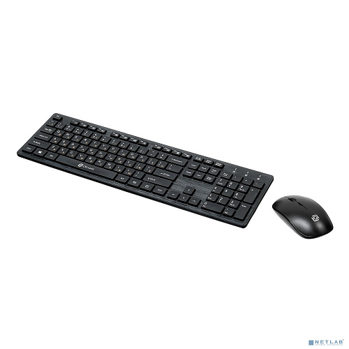 Клавиатура + мышь Oklick 240M Black USB [1091253]