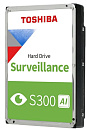 Жесткий диск SATA 8TB S300 AI Video Surveillance 7200RPM 6GB/S 512MB MG10ADA800E-V TOSHIBA