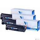 Картридж NVP совместимый NV-CE278A-SET3 для HP LaserJet Pro P1566/ P1606dn/ M1536dnf (2100k) (3 шт)
