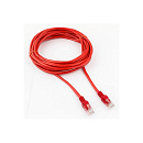 Cablexpert Патч-корд UTP PP12-5M/R кат.5е, 5м, литой, многожильный (красный)