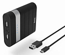 Мобильный аккумулятор Hama Joy Li-Ion 10400mAh 2.1A+2.1A черный 2xUSB