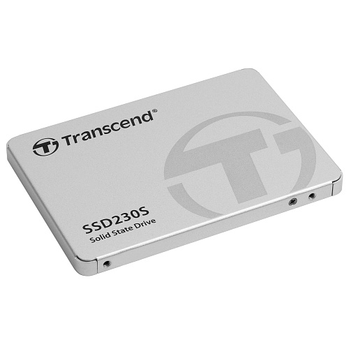 Твердотельный накопитель/ Transcend SSD SSD230S, 1024GB, 2.5" 7mm, SATA3, 3D TLC, R/W 560/500MB/s, IOPs 85 000/85 000, DRAM buffer 1024MB, TBW 560,