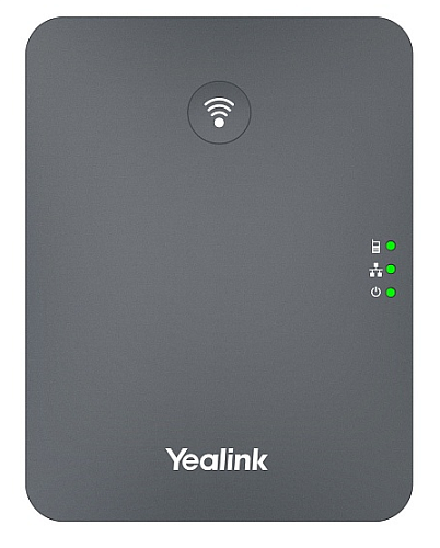 YEALINK W70B, базовая станция, до 10 SIP-аккаунтов, до 10 трубок на базу, до 20 одновременных вызовов, шт