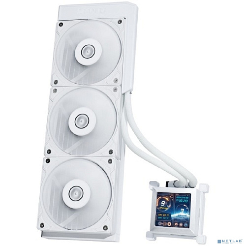 Система водяного охлаждения Lian Li HydroShift LCD 360S White (G89.GHSLCD36SW.00)