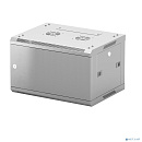 NEOMAX Шкаф телекоммуникационный настенный 6U (600х350), металлическая дверь, замок-ключ (3 шт), разборный, цвет серый (1 коробка) [NCB-WM6U-6035MK3-
