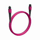Cabeus FOP-50-OM4-8-MPO(F)-8-MPO(M)-B-7m Кабельная сборка MPO(F) -MPO(M)-8 волокон 50/125 OM4, 7 m, полярность В