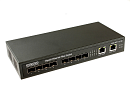 Коммутатор Gigabit Ethernet OSNOVO SW-7028 Коммутатор Gigabit Ethernet на 8 SFP + 2 RJ45 портов. Порты: 8 x GE SFP (1000Base-FX), 2 x GE (10/100/1000B