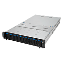 Сервер ASUS RS720A-E12-RS24U /OCP, 2xSP5(LGA 6096; up to 400W),24xDDR5 RDIMM(up to 6TB),24xNVMe/SATA(16 NVMe+8x NVMe/SATA/SAS),soft RAID,2xM.2 slot,8